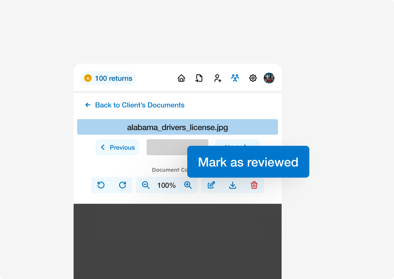 Mark as Reviewed